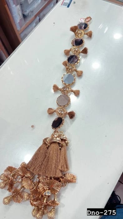 Punjabi Mirror Parandi / Paranda For Wedding / Mirror Parandi / Golden Parandi / Punjabi Hair Accessories