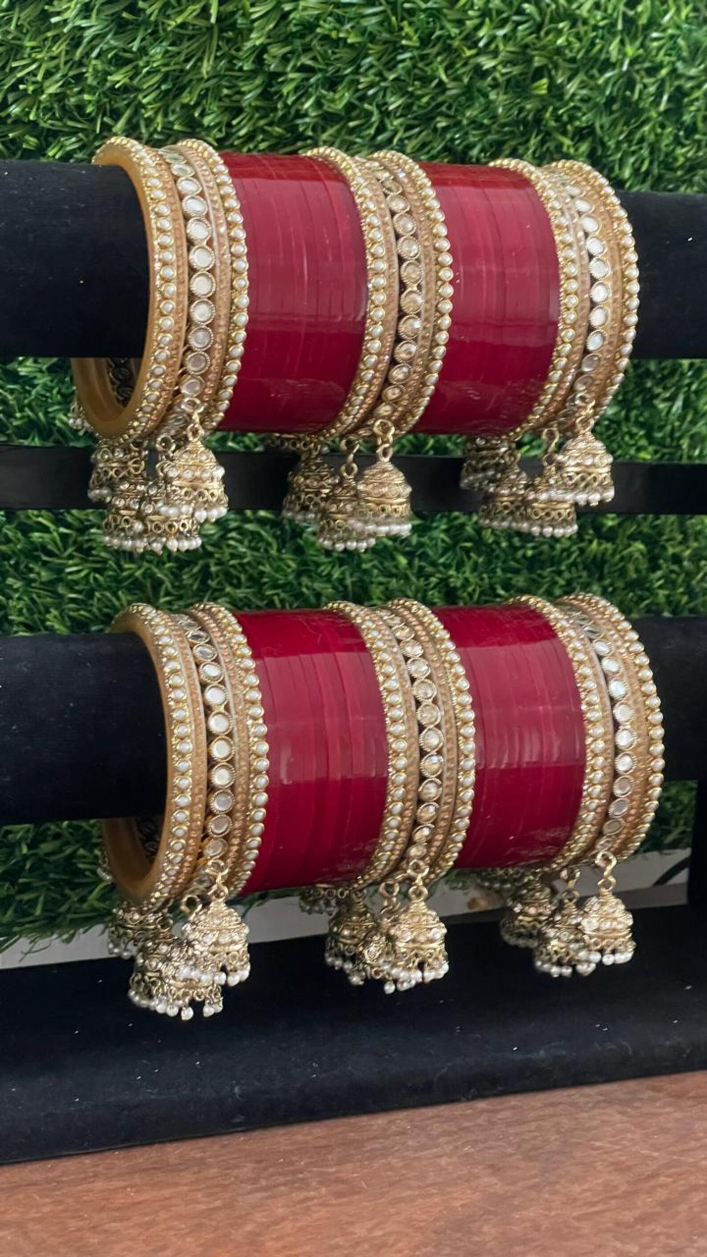 Punjabi Wedding Chooda For Bride |Bridal Chooda /Indian Wedding Chooda | Wedding Bangles For Bride | American Diamond Chooda/Sikh Wedding
