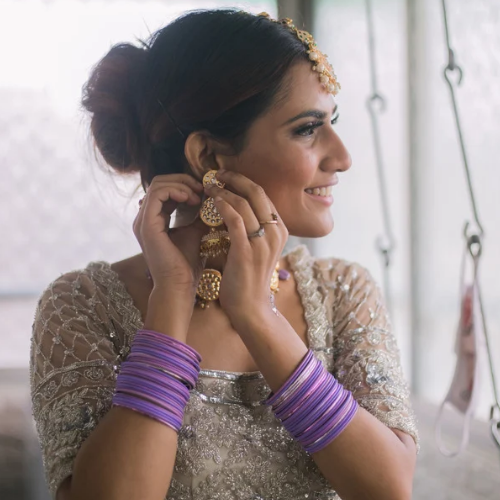Earings/ Tikka Set