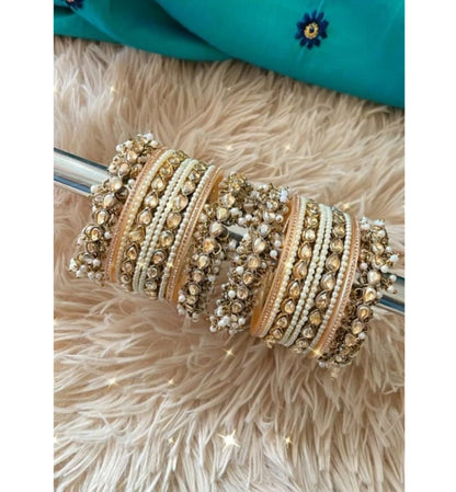 Indian Punjabi Wedding Chooda For Bride|Bridal Chooda /Indian Wedding Chooda|Wedding Bangles For Bride|American Diamond Chooda/Nikah Bangles